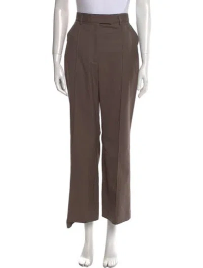 Pre-owned Acne Studios Straight Leg Pants In Brown