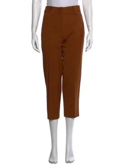 Pre-owned Acne Studios Straight Leg Pants In Brown