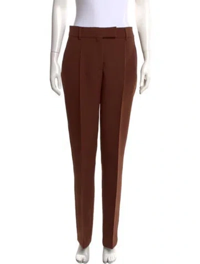 Pre-owned Acne Studios Straight Leg Pants In Brown