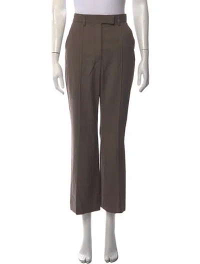 Pre-owned Acne Studios Straight Leg Pants In Brown