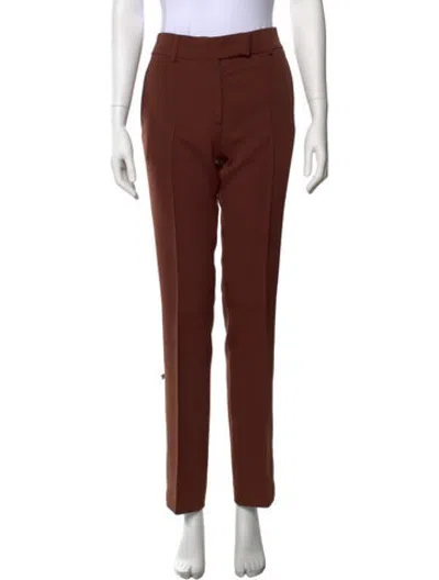 Pre-owned Acne Studios Straight Leg Pants In Brown