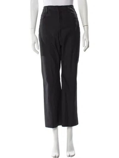 Pre-owned Acne Studios Straight Leg Pants In Gray