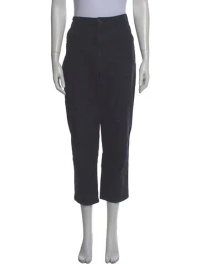 Pre-owned Acne Studios Straight Leg Pants In Gray