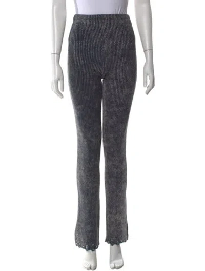 Pre-owned Acne Studios Straight Leg Pants In Gray