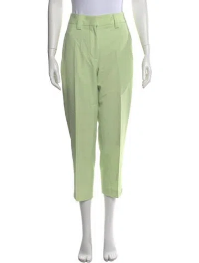 Pre-owned Acne Studios Straight Leg Pants In Green