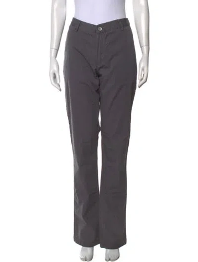 Pre-owned Acne Studios Straight Leg Pants In Grey