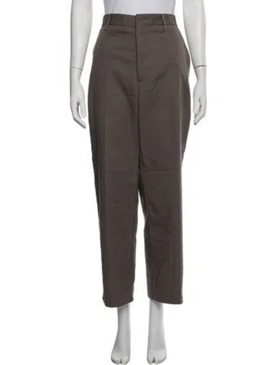 Pre-owned Acne Studios Straight Leg Pants In Grey