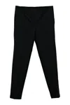 Acne Studios Straight-leg Pants In Black Wool In Black