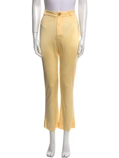 Pre-owned Acne Studios Straight Leg Pants In Neutral
