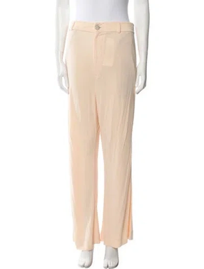 Pre-owned Acne Studios Straight Leg Pants In Neutral