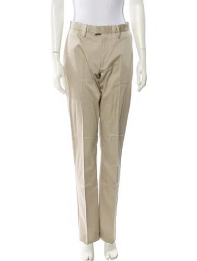 Pre-owned Acne Studios Straight Leg Pants In Neutral