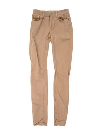 Pre-owned Acne Studios Straight Leg Pants In Neutral