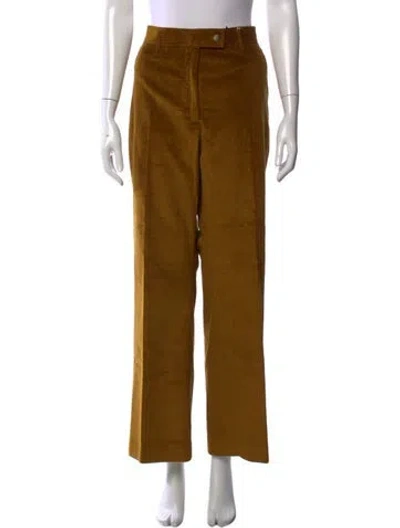 Pre-owned Acne Studios Straight Leg Pants In Neutrals