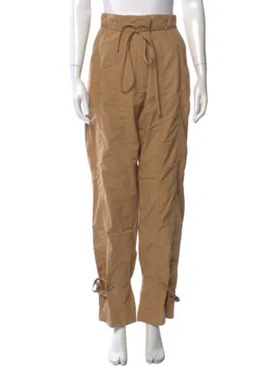 Pre-owned Acne Studios Straight Leg Pants In Neutrals
