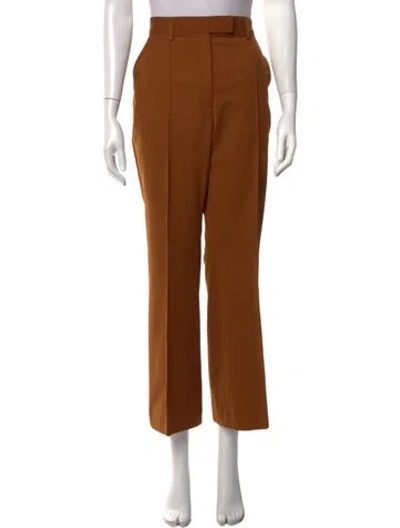Pre-owned Acne Studios Straight Leg Pants In Neutrals