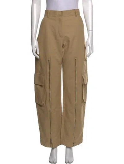 Pre-owned Acne Studios Straight Leg Pants In Neutrals