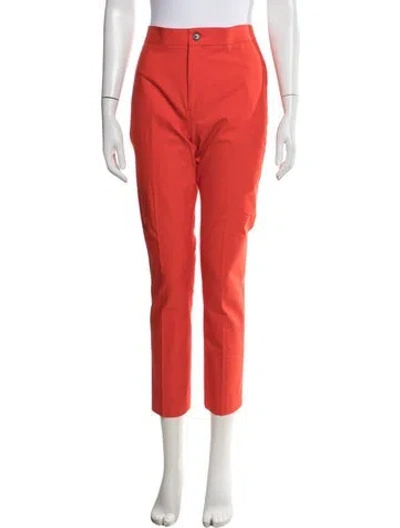 Pre-owned Acne Studios Straight Leg Pants In Orange