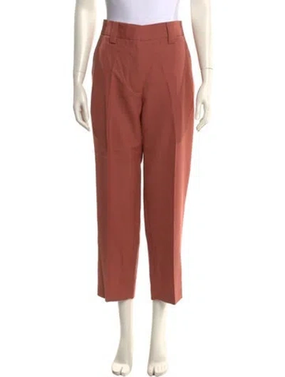 Pre-owned Acne Studios Straight Leg Pants In Pink