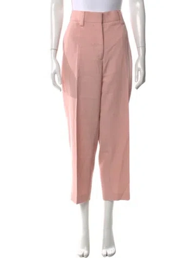 Pre-owned Acne Studios Straight Leg Pants In Pink