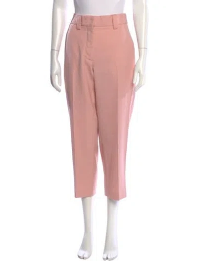 Pre-owned Acne Studios Straight Leg Pants In Pink