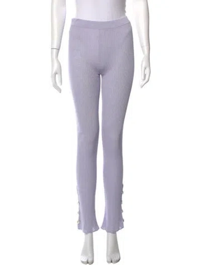 Pre-owned Acne Studios Straight Leg Pants In Purple