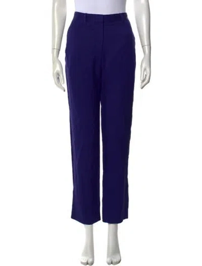 Pre-owned Acne Studios Straight Leg Pants In Purple