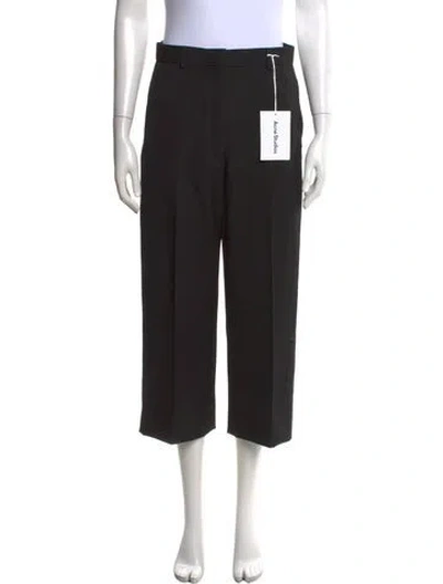Pre-owned Acne Studios Straight Leg Pants W/ Tags In Black