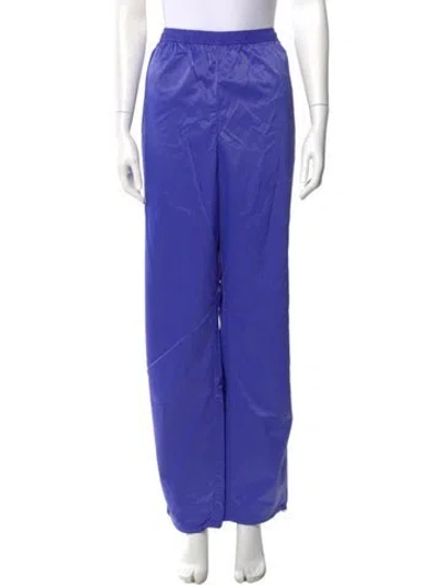 Pre-owned Acne Studios Straight Leg Pants W/ Tags In Purple