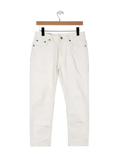 Pre-owned Acne Studios Straight Leg Pants In White
