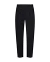 Acne Studios Straight Fit Cotton Jeans In Black