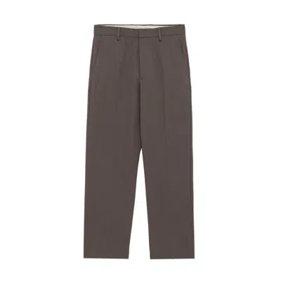 Acne Studios Straight-leg Trousers In Dfm Hazelnut Brown