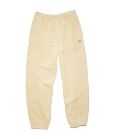 Acne Studios Straight Sweatpants In Nude