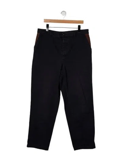 Pre-owned Acne Studios Straight-leg Jeans In Black