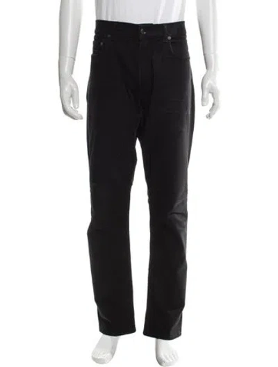 Pre-owned Acne Studios Straight-leg Jeans In Black