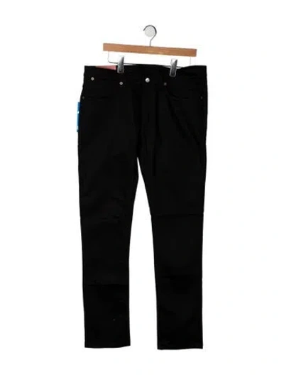 Pre-owned Acne Studios Straight-leg Jeans In Black
