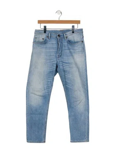 Pre-owned Acne Studios Straight-leg Jeans In Blue