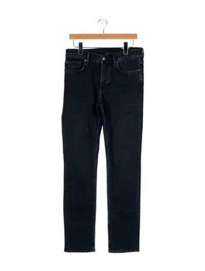 Pre-owned Acne Studios Straight-leg Jeans In Blue