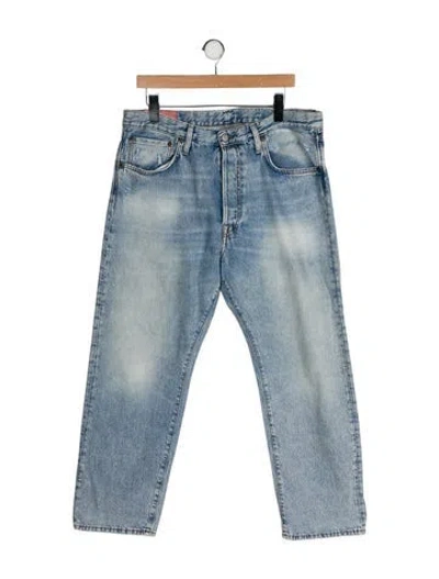 Pre-owned Acne Studios Straight-leg Jeans In Blue