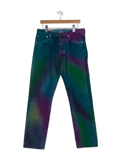 Pre-owned Acne Studios Straight-leg Jeans In Blue