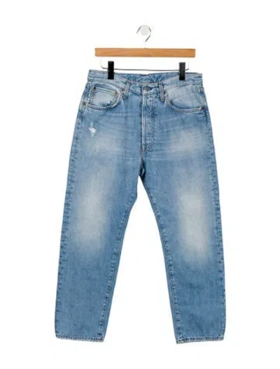 Pre-owned Acne Studios Straight-leg Jeans In Blue