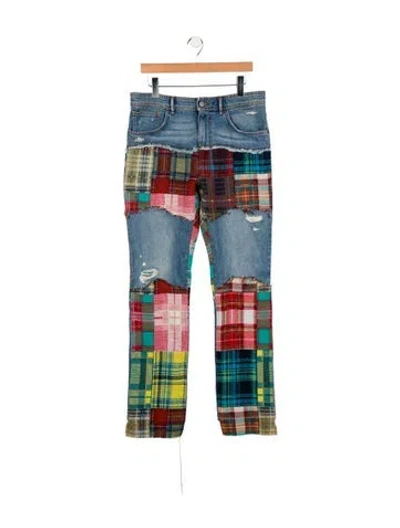 Pre-owned Acne Studios Straight-leg Jeans In Blue