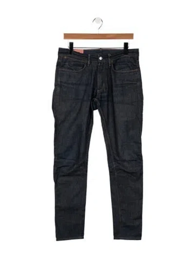Pre-owned Acne Studios Straight-leg Jeans In Blue