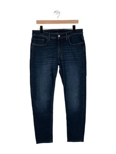 Pre-owned Acne Studios Straight-leg Jeans In Blue