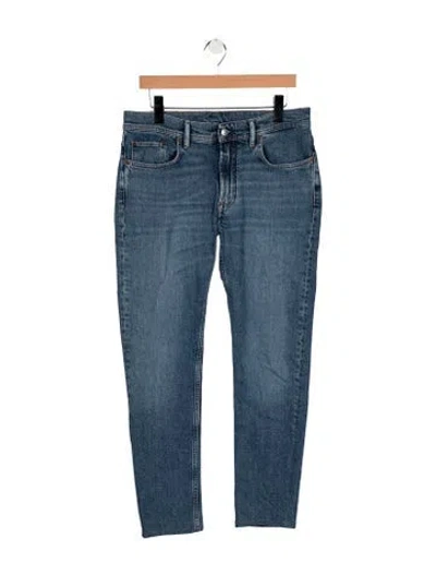 Pre-owned Acne Studios Straight-leg Jeans In Blue