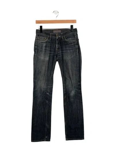 Pre-owned Acne Studios Straight-leg Jeans In Blue