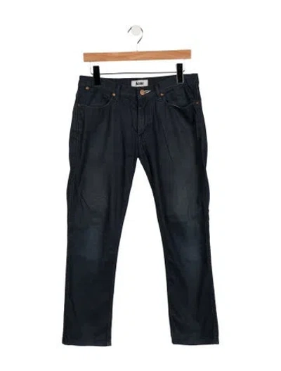 Pre-owned Acne Studios Straight-leg Jeans In Blue