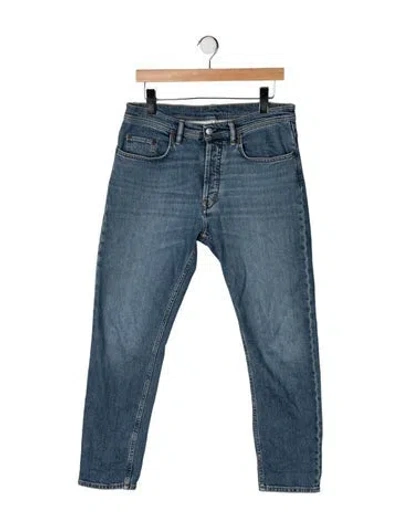 Pre-owned Acne Studios Straight-leg Jeans In Blue