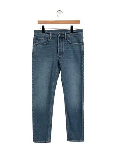 Pre-owned Acne Studios Straight-leg Jeans In Blue