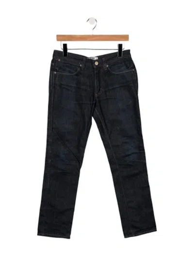 Pre-owned Acne Studios Straight-leg Jeans In Blue
