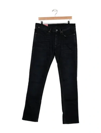 Pre-owned Acne Studios Straight-leg Jeans In Blue